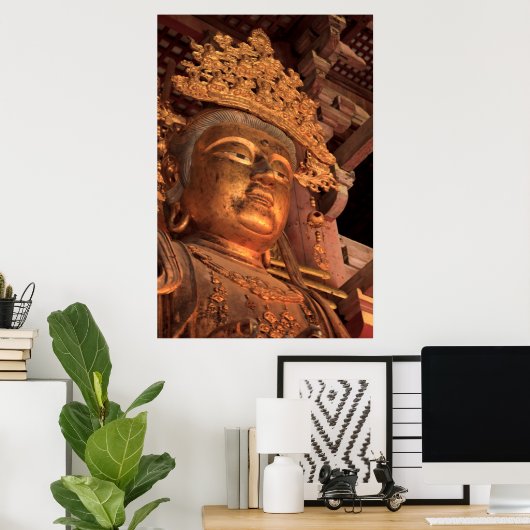Buddha Statue Daibutsu Poster (Heimbüro)