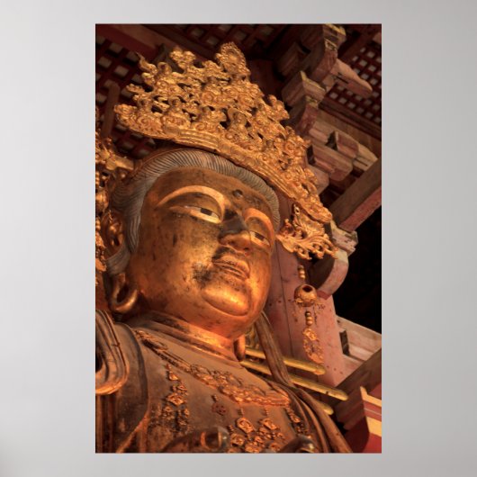 Buddha Statue Daibutsu Poster (Vorne)