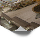 Buddha Statue Feet Poster (Ecke)
