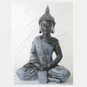 BUDDHA STATUE FLEECEDECKE (Vorderseite)