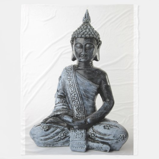 BUDDHA STATUE FLEECEDECKE (Vorderseite)