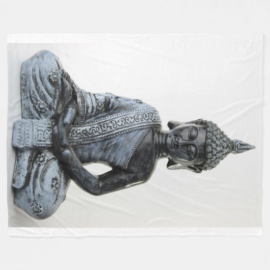 BUDDHA STATUE FLEECEDECKE (Vorderseite (Horizontal))