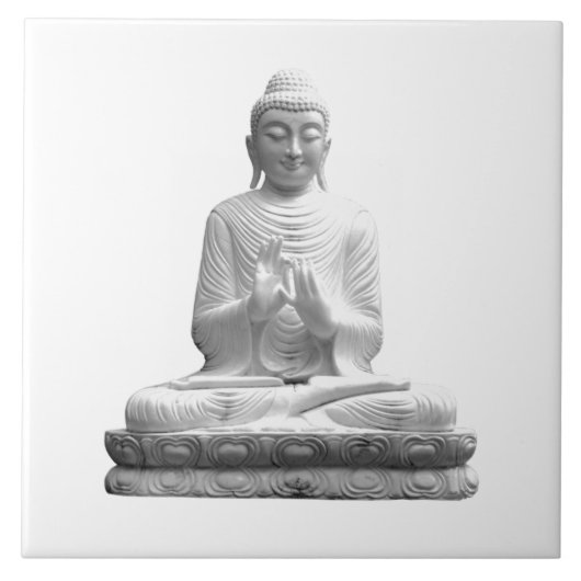 Buddha-Statue Fliese (Vorderseite)