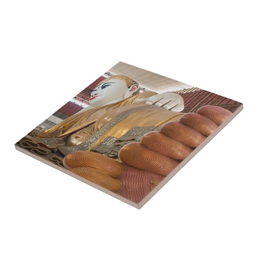 Buddha-Statue Fliese (Seite)