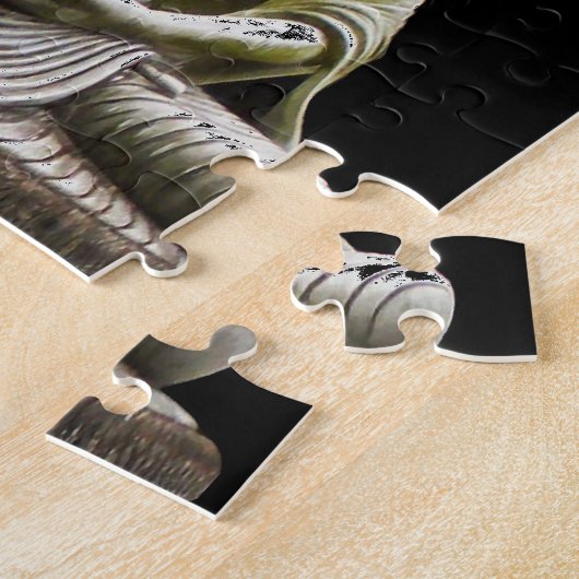Buddha Statue Foto Puzzle (Seite)
