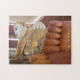 Buddha-Statue Füße Puzzle