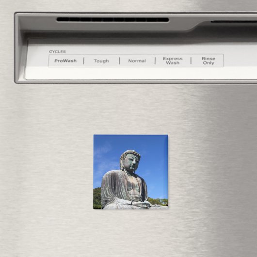 Buddha-Statue in Kamakura, Japan Magnet (In Situ (Geschirrspüler))