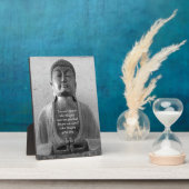 Buddha-Statue, Inspiration - 12x18 Fotoplatte (Seite)