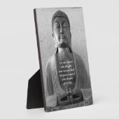 Buddha-Statue, Inspiration - 12x18 Fotoplatte (Seite)