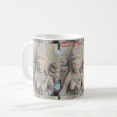 Buddha-Statue Kaffeetasse (Vorderseite Links)