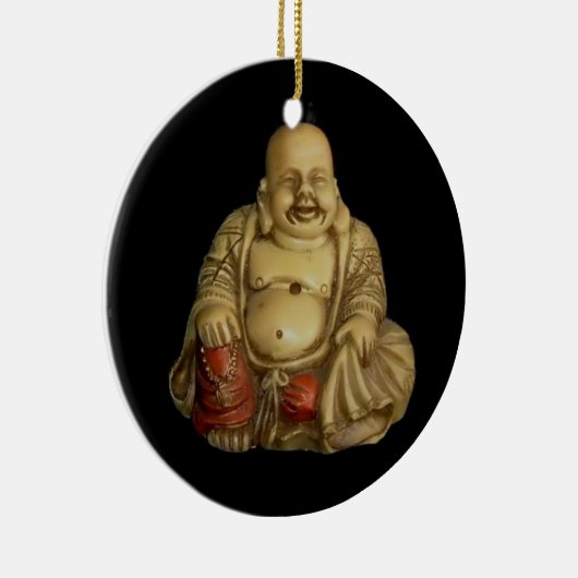 Buddha Statue Keramik Ornament (Rechts)