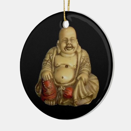 Buddha Statue Keramik Ornament (Links)