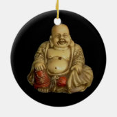 Buddha Statue Keramik Ornament (Hinten)