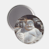 Buddha-Statue Magnet (Vorderseite/Rückseite)