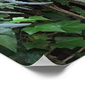 Buddha-Statue Poster (Ecke)