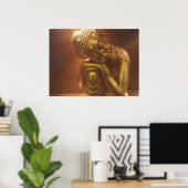 Buddha-Statue Poster (Heimbüro)