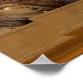 Buddha-Statue Poster (Ecke)