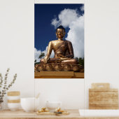 Buddha-Statue Poster (Küche)