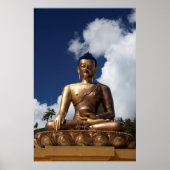 Buddha-Statue Poster (Vorne)
