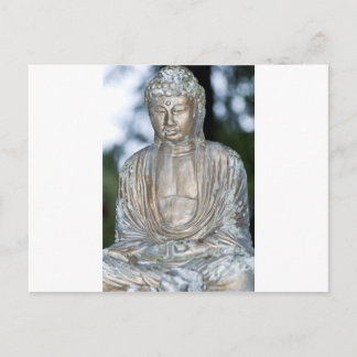 Buddha-Statue Postkarte