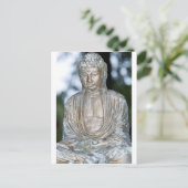 Buddha-Statue Postkarte (Stehend Vorderseite)