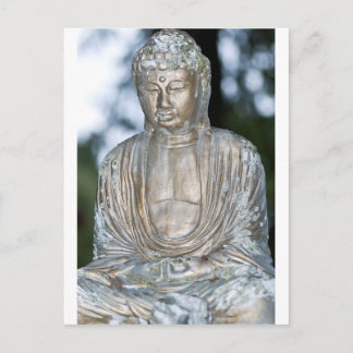 Buddha-Statue Postkarte