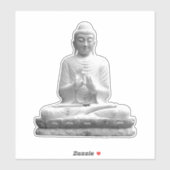 Buddha Statue Skulptur decal Aufkleber (Blatt)