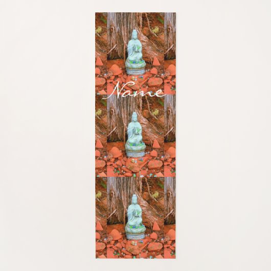 Buddha-Statue Thunder_Cove Yogamatte (Vorderseite)
