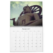 Buddha-Statuen 2025 Kalender (Jan 2027)