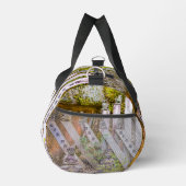 Buddha-Statuen am Senko-ji-Tempel Duffle Bag (Rechts)