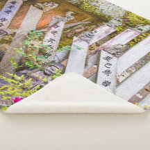 Buddha-Statuen am Senko-ji-Tempel