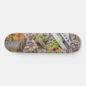 Buddha-Statuen am Senko-ji-Tempel Skateboard (Horizontal)