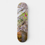 Buddha-Statuen am Senko-ji-Tempel Skateboard (Vorderseite)