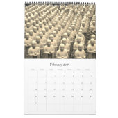 Buddha-Statuen Kalender (Feb 2027)