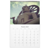 Buddha-Statuen Kalender (Jan 2026)