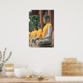 Buddha statuen Poster (Küche)