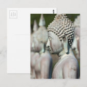 Buddha Statues, Colombo, Sri Lanka Postkarte (Vorne/Hinten)