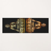 Buddha Statues Yogamatte (Vorderseite (Horizontal))