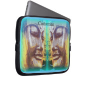 Buddha steht vor Thunder_Cove Laptopschutzhülle (Vorne Rechts)
