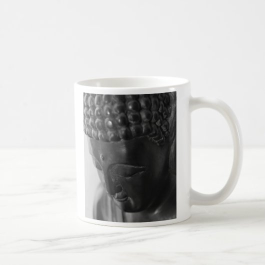 Buddha stellen, Buddha gegenüberstellen gegenüber Kaffeetasse (Rechts)