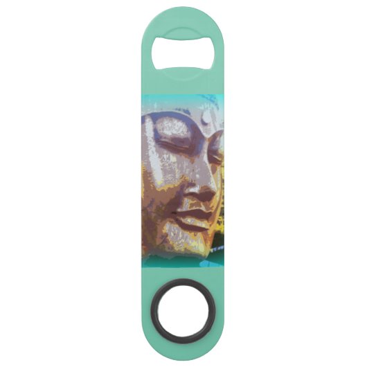 Buddha stellen Grün gegenüber Speed Flaschenöffner (Vorderseite)