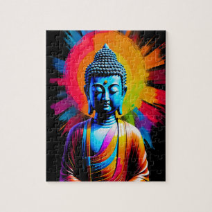 Buddha - Strahlen der Ruhe Puzzle