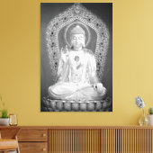 Buddha Stretched Canvas Print Leinwanddruck (Insitu (Wohnzimmer))