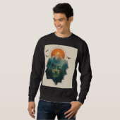 Buddha Sweatshirt (Vorne ganz)