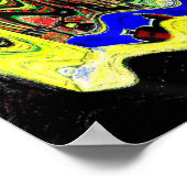 Buddha Swirl - Poster (Ecke)