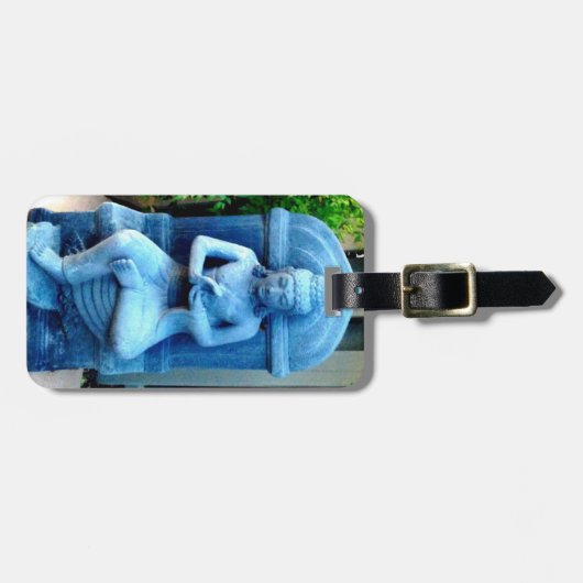Buddha-Tag Gepäckanhänger (Vorderseite horizontal)