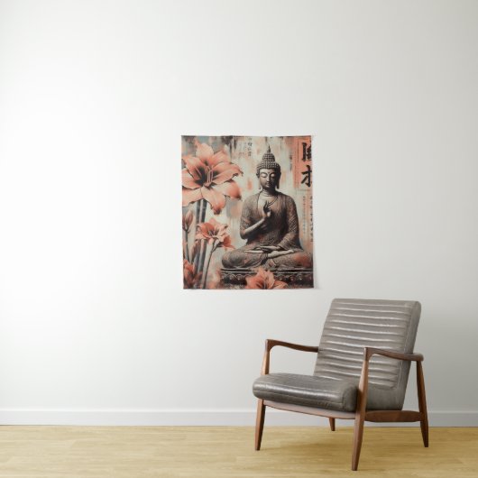 BUDDHA TAPESTRIE #5 WANDTEPPICH (Beispiel)