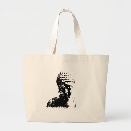 Buddha-Tasche Jumbo Stoffbeutel (Vorne)