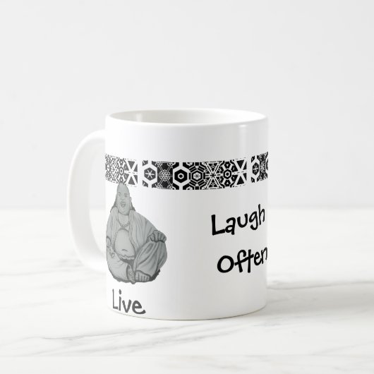 Buddha-Tasse Kaffeetasse (Vorderseite Links)