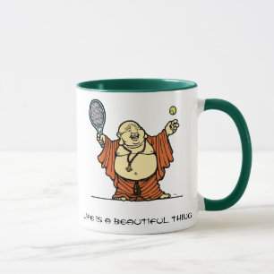Buddha-Tennis-Tasse Tasse